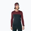 Men's DYNAFIT Traverse S-Tech bluberry burgundy trekking longsleeve