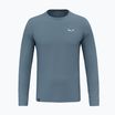 Men's Salewa Puez Dry java blue trekking longsleeve