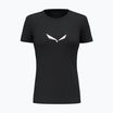 Salewa women's t-shirt Solid Dry black out