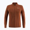 Men's Salewa Puez Dry L/S shirt bombay brown