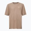 Men's Salewa Eagle Sunset Loose quicksand T-shirt