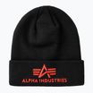 Alpha Industries 3D black/red cap