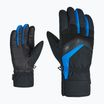 Men's Ski Gloves ZIENER Gabino black/persian blue