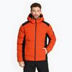 Men's ski jacket ZIENER Tyers orange pumpkin