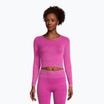 FILA women's Radnor Semless Cropped wild aster t-shirt