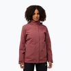 Jack Wolfskin women's Rotwand 3In1 fleece sweatshirt red ochre