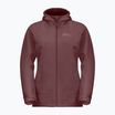 Jack Wolfskin women's Moonrise 3In1 jacket red ochre