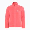 Jack Wolfskin Taunus sunset coral children's fleece sweatshirt