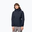 Jack Wolfskin women's Stormy Point 2L rain jacket navy blue 1111202