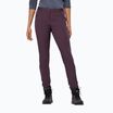 Jack Wolfskin women's softshell trousers Geigelstein Slim burgundy 1507741