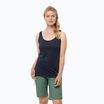 Jack Wolfskin women's trekking T-shirt Pack & Go Tank navy blue 1807283