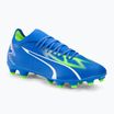 PUMA Ultra Match FG/AG men's football boots ultra blue/puma white/pro green