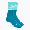 CEP Men's Compression Running Socks 4.0 Mid Cut ocean/petrol