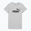 Women's T-shirt PUMA ESS No. 1 Logo T-Shirt Light Gray Heather