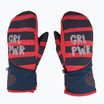 ZIENER Children's Ski Gloves Liwani Aquashield PR Mitten fiery red
