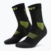 CEP Women's Compression Socks Run Mid Cut 5.0 black/lime