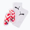 PUMA Ultra Flex Sleeve shin guards puma white/ultra blue/fire orchid