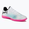 PUMA Future 7 Play IT football boots puma white/puma black/poison pink