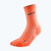 CEP Women's Compression Socks Ultralight Mid Cut coral/cream