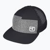 Ortovox Logo Air Trucker black raven baseball cap