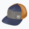 Ortovox Logo Air Trucker deep ocean baseball cap