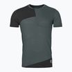 Men's ORTOVOX 120 Tec trekking shirt dark arctic grey