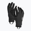 Women's skateboarding gloves ORTOVOX Fleece Light black raven