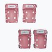 Globber Toddler deep pastel pink/shapes baby protector set