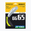 Badminton string YONEX BG 65 Set 10 m yellow