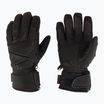 Men's ski gloves Descente 5 Finger Leather black