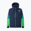 Men's ski jacket Descente Hybrid Down dark night/ cell green