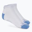 Women's tennis socks Karakal X2+ Trainer white and blue KC536