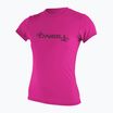 Women's swim shirt O'Neill Basic Skins Sun Shirt fox pink