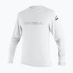 Men's swimming longsleeve O'Neill Basic Skins Sun Shirt white