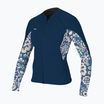 Women's neoprene jacket O'Neill Bahia 1/0.5 mm Full-Zip french navy/christina flor