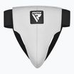 Men's RDX R1 Martial Arts Groin Guard white/black