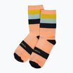 Endura Bandwidth men's cycling socks neon peach