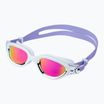 Swim goggles ZONE3 Venator-X white/silver/lilac/polarised revo purple