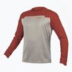 Men's Endura MT500 Burner brick cycling longsleeve