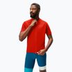 Men's Endura Loop Zipped flame red cycling jersey