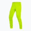 Endura MT500 Burner Lite lime green men's cycling trousers