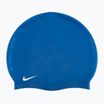 Nike Solid Silicone swimming cap blue 93060-494