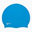 Nike Solid Silicone children's swimming cap blue TESS0106-458