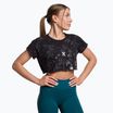 Women's Gymshark KK Twins Raw Crop Top black/grey