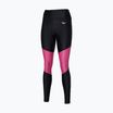 Women's running leggings Mizuno Core Long black/magenta haze