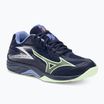 Children's volleyball shoes Mizuno Lightning Star Z7 Jr eblue/tech green/lolite