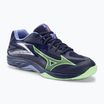 Men's volleyball shoes Mizuno Thunder Blade Z evening blue / tech green / lolite