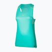 Women's running tank top Mizuno Aero Tank blue turquoise