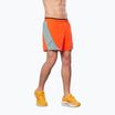 Men's Mizuno Alpha 5.5 nasturtium/lead running shorts