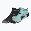 Mizuno Active Training Mid socks 2 pairs eggshell blue/ black